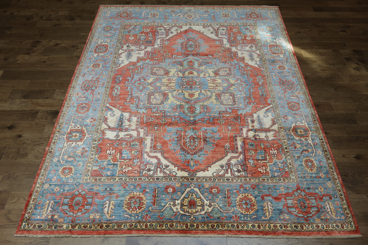 Vegetable Dye Heriz Serapi Oriental Area Rug 9x12