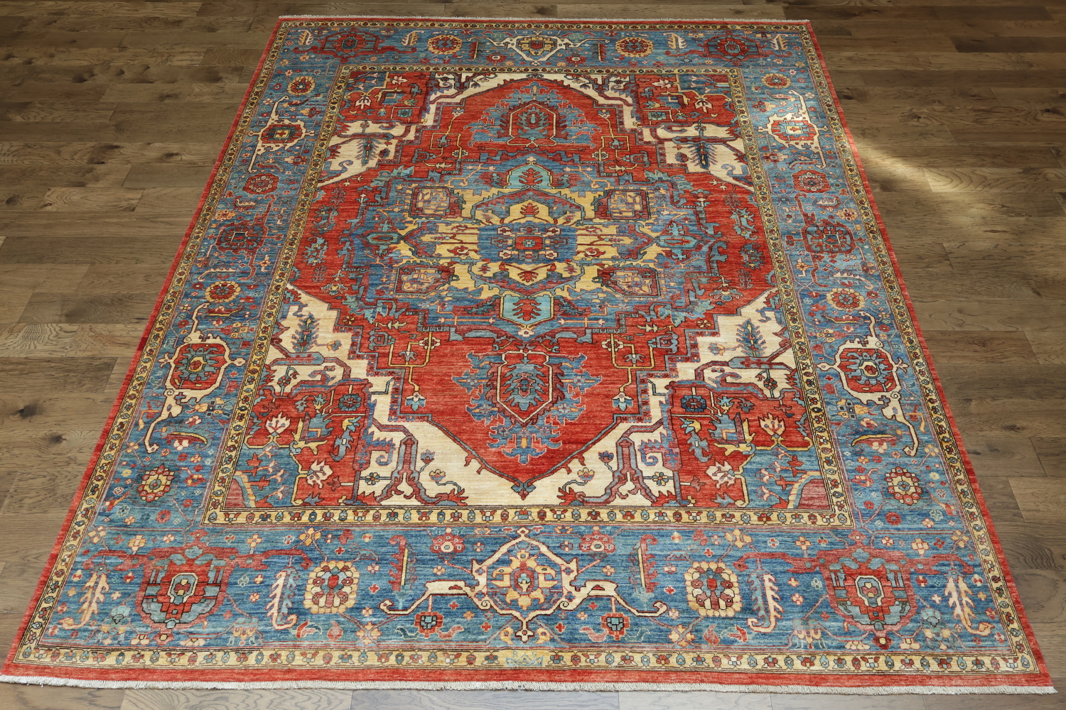 Vegetable Dye Heriz Serapi Oriental Area Rug 9x12