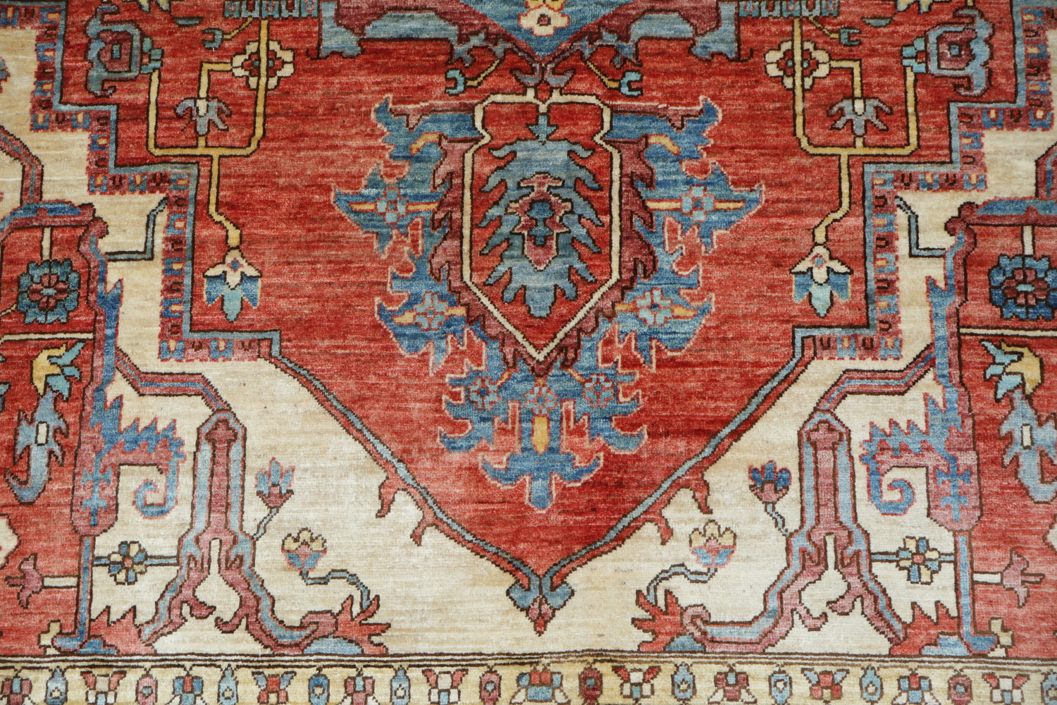 Vegetable Dye Heriz Serapi Oriental Area Rug 9x12