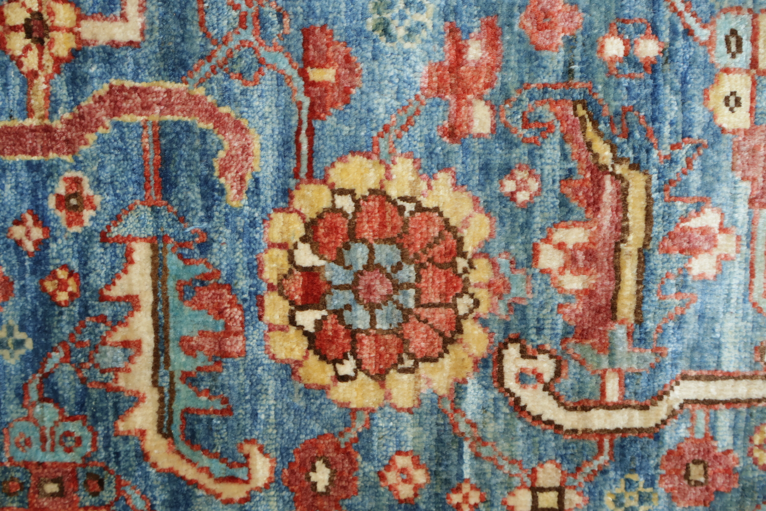 Vegetable Dye Heriz Serapi Oriental Area Rug 9x12