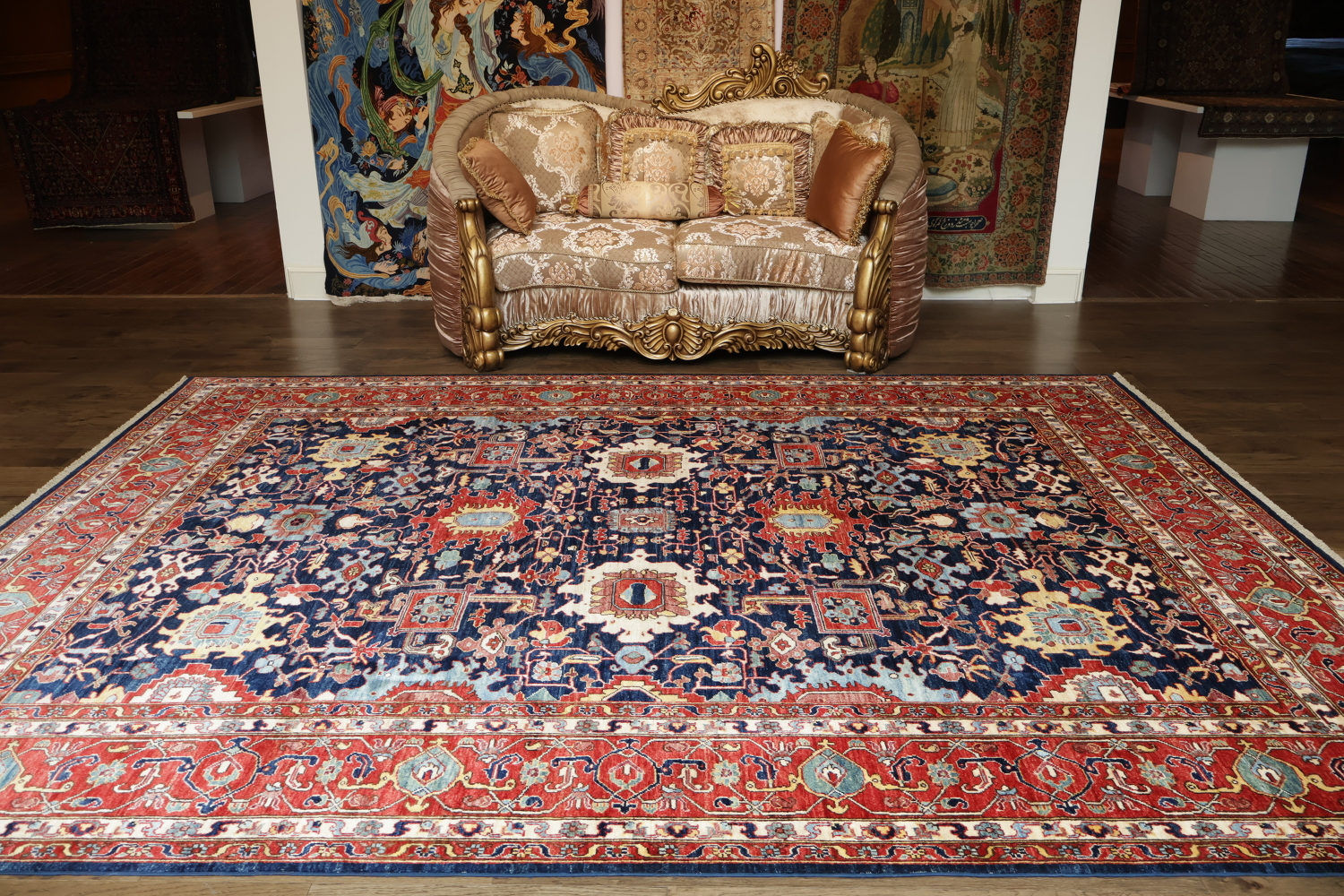 Vegetable Dye Ziegler Oriental Area Rug 9x12