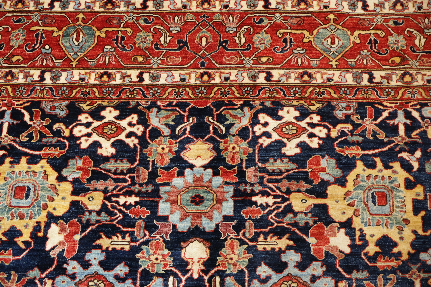 Vegetable Dye Ziegler Oriental Area Rug 9x12