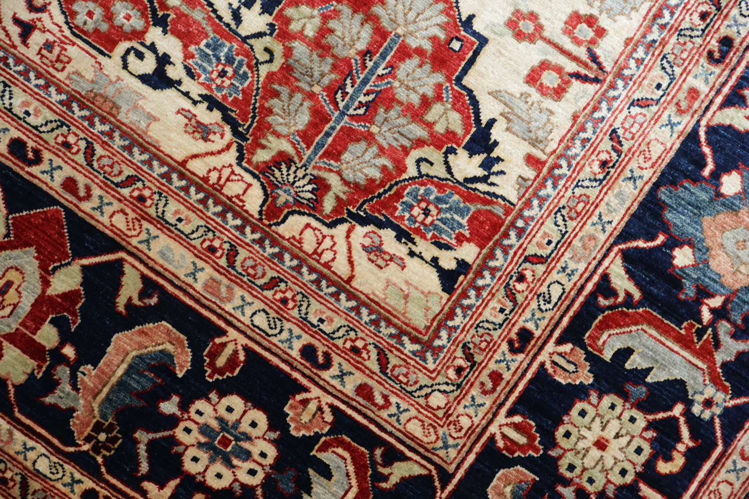 All-Over Ziegler Vegetable Dye Area Rug 9x12