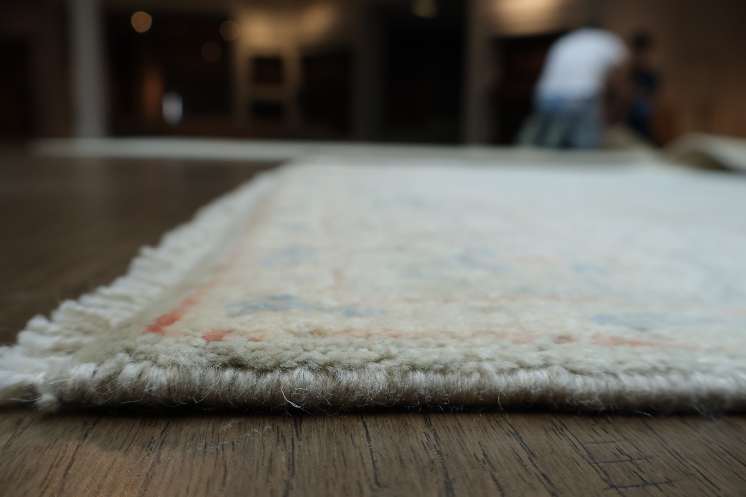 Vegetable Dye Oushak Turkish Area Rug 4x6