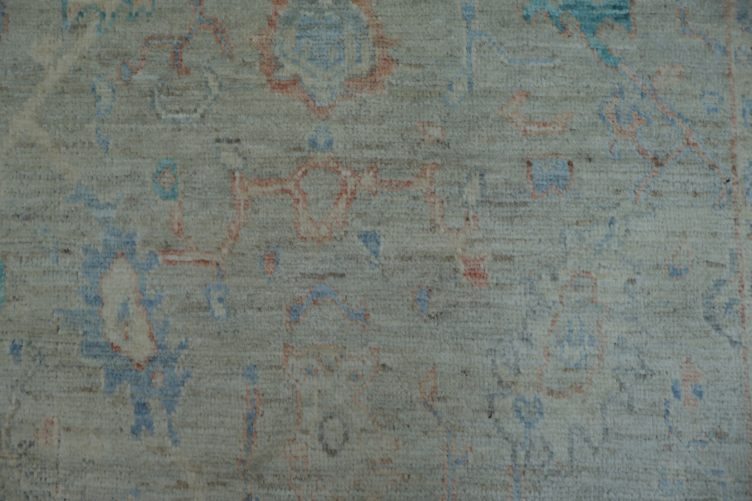 Vegetable Dye Oushak Turkish Area Rug 4x6