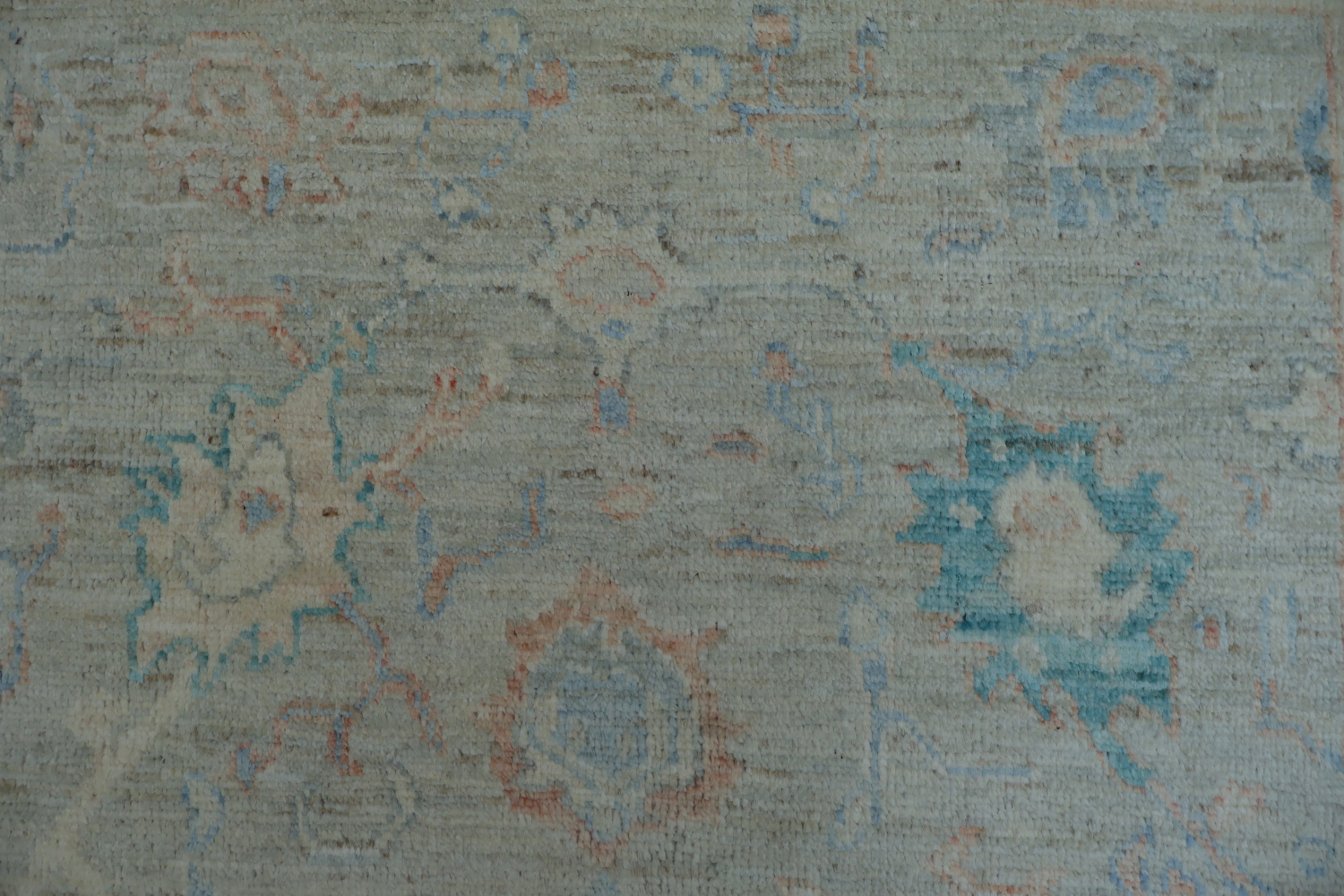 Vegetable Dye Oushak Turkish Area Rug 4x6