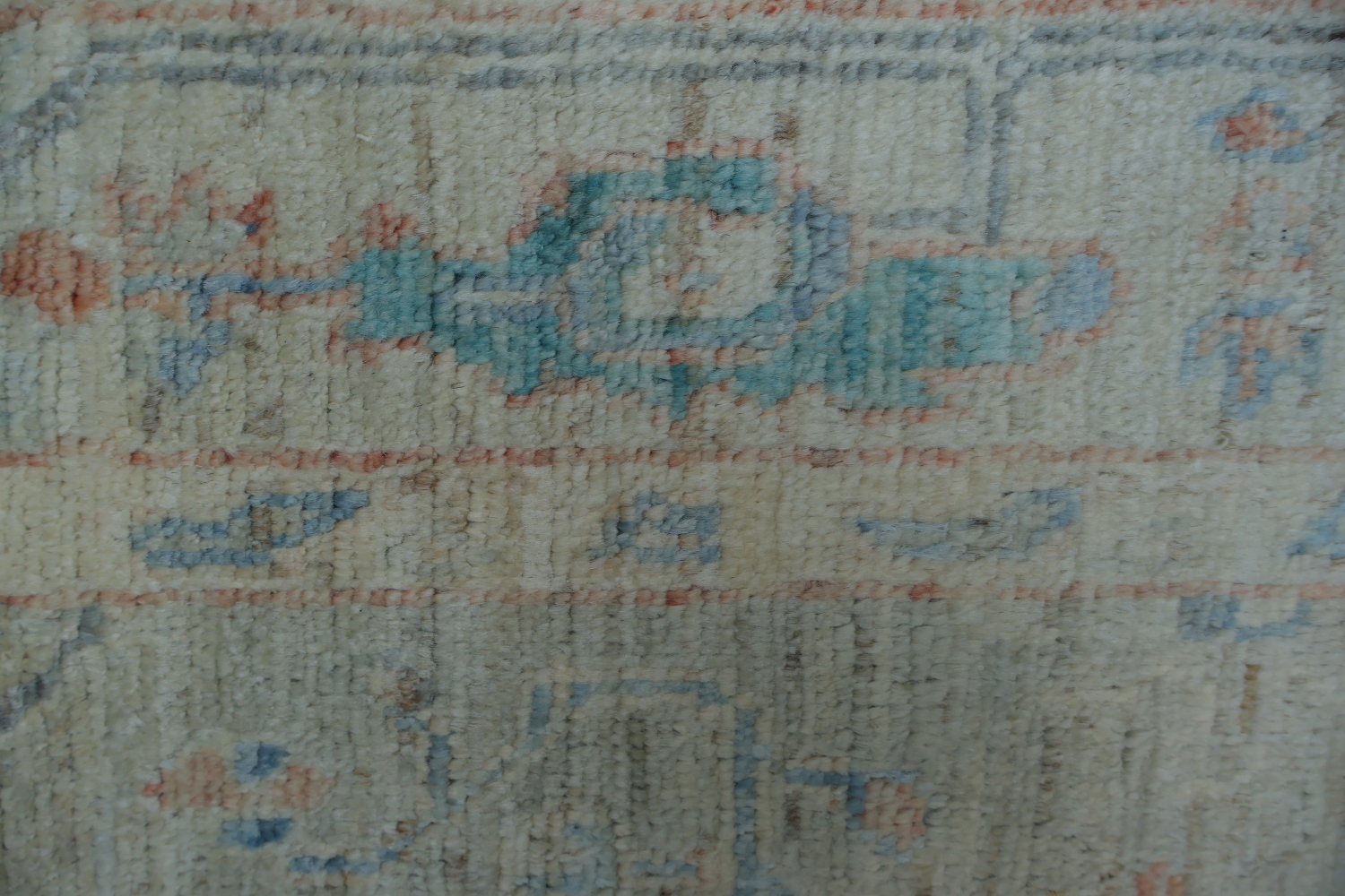 Vegetable Dye Oushak Turkish Area Rug 4x6