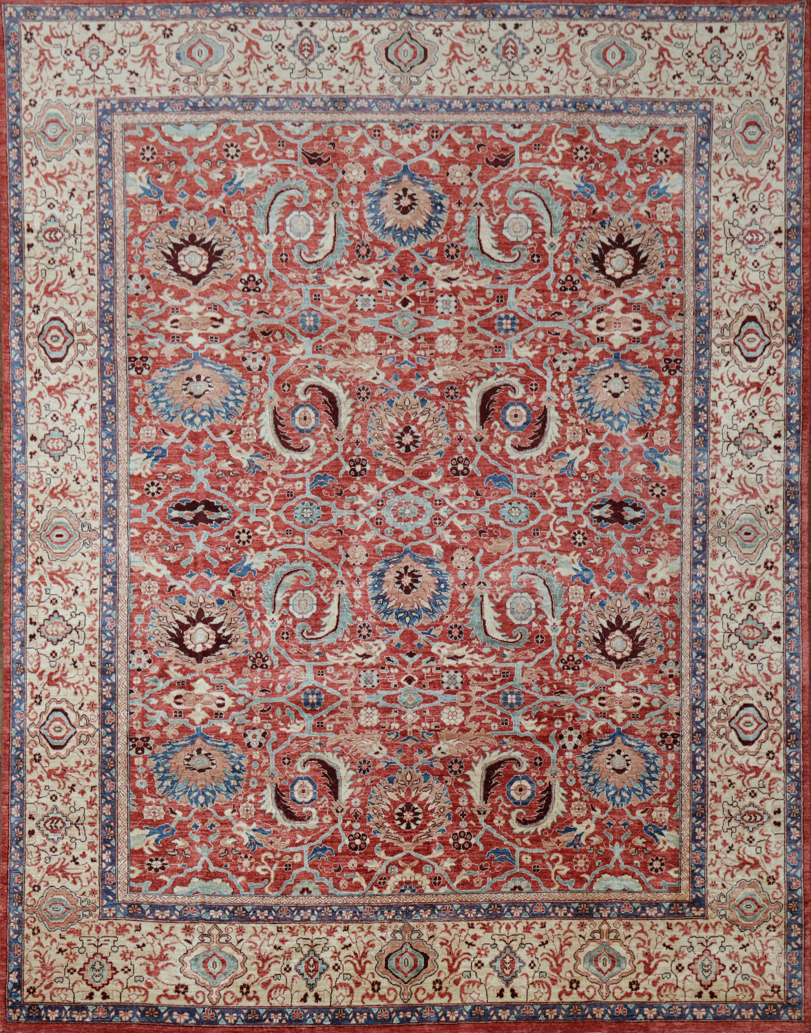 Vegetable Dye Ziegler Oriental Area Rug 9x11