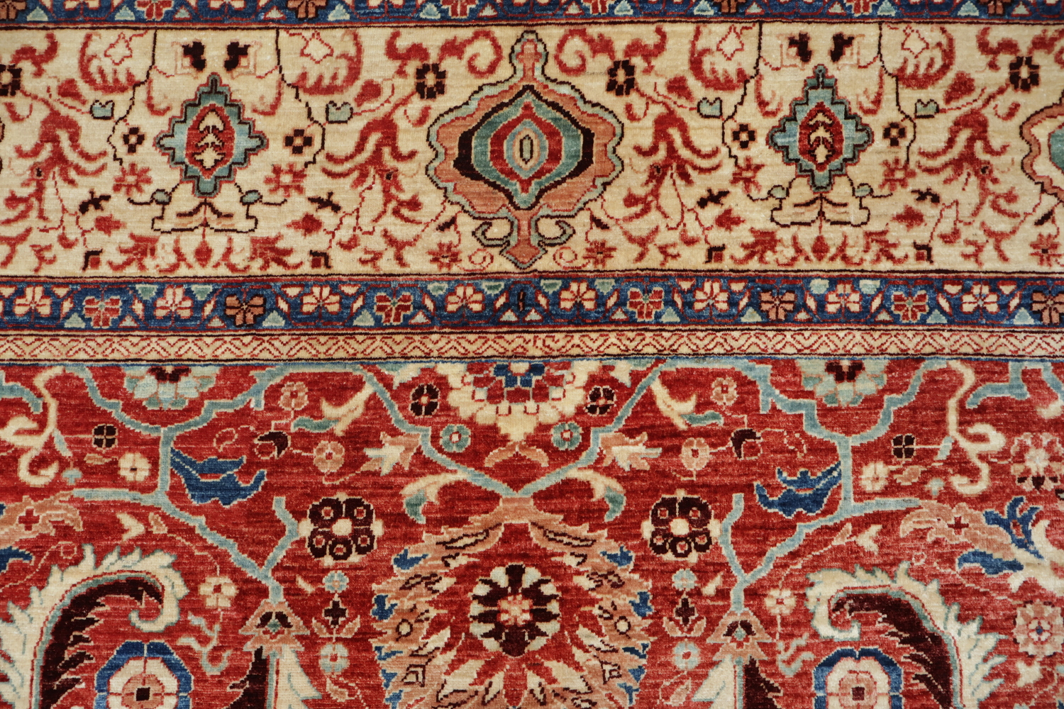 Vegetable Dye Ziegler Oriental Area Rug 9x11