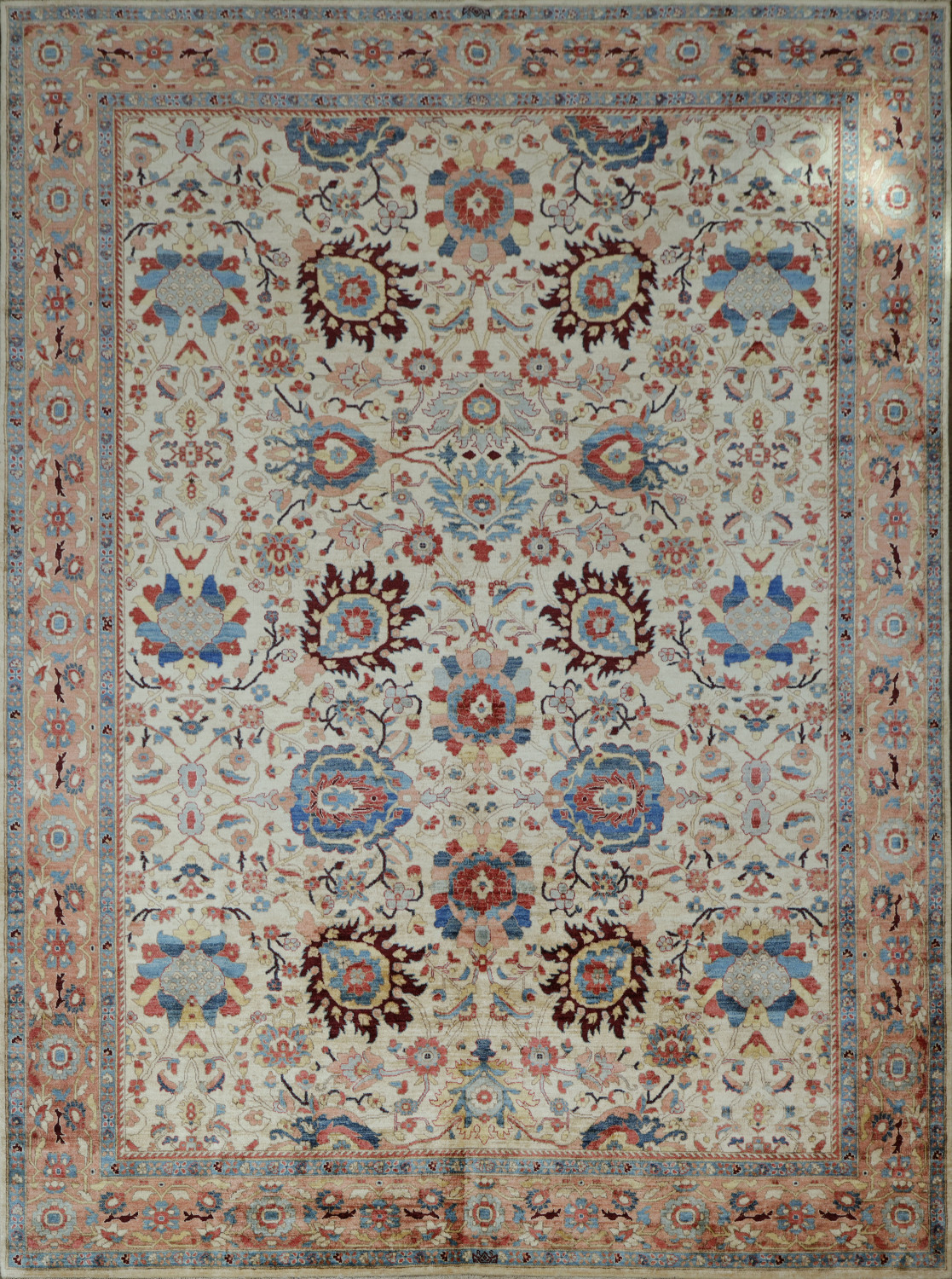 Vegetable Dye Ziegler Oriental Area Rug 9x12