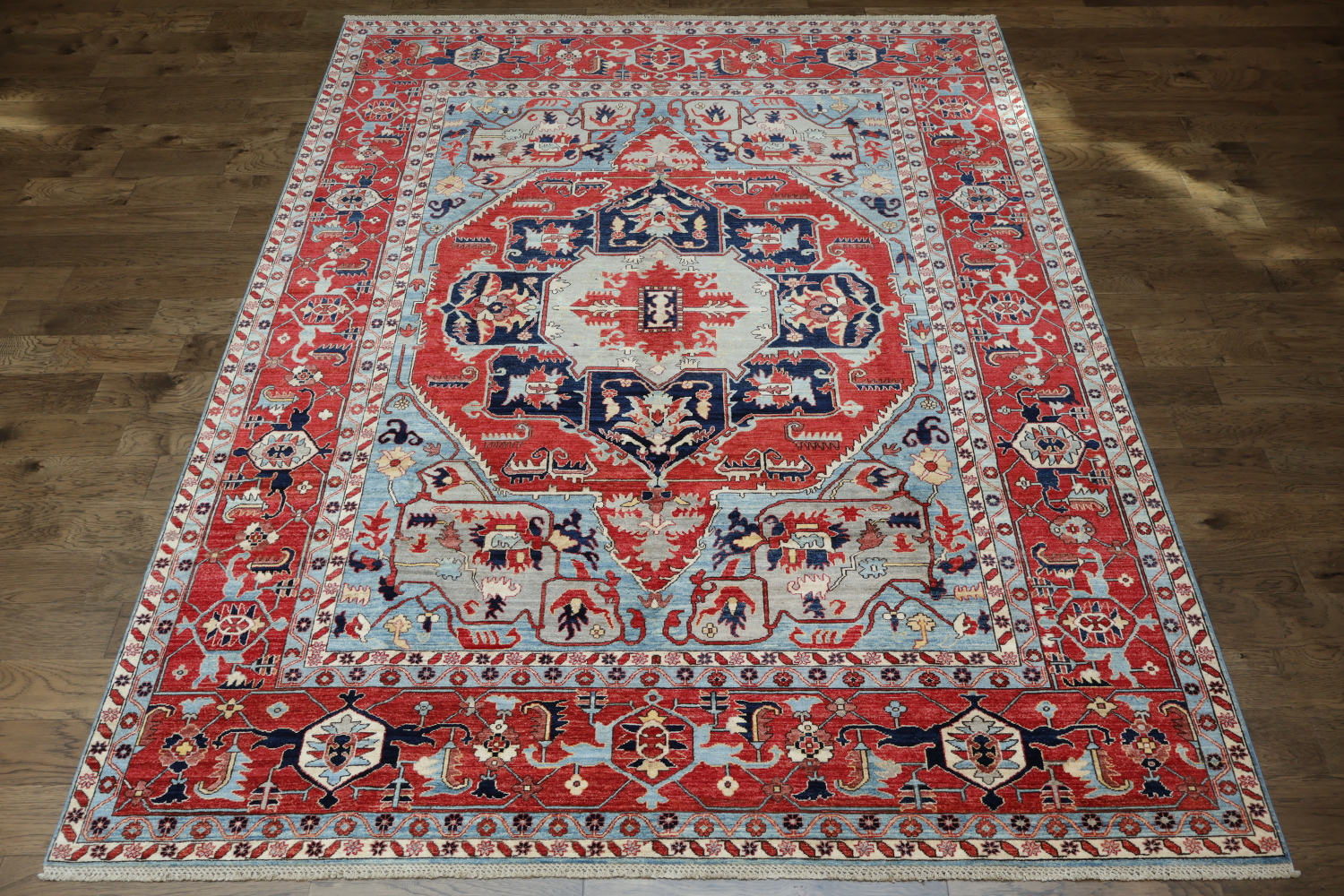 Vegetable Dye Heriz Serapi Oriental Area Rug 9x12