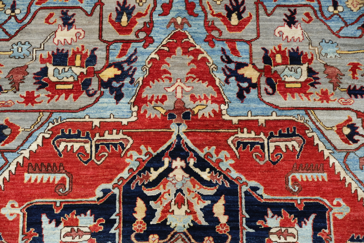 Vegetable Dye Heriz Serapi Oriental Area Rug 9x12