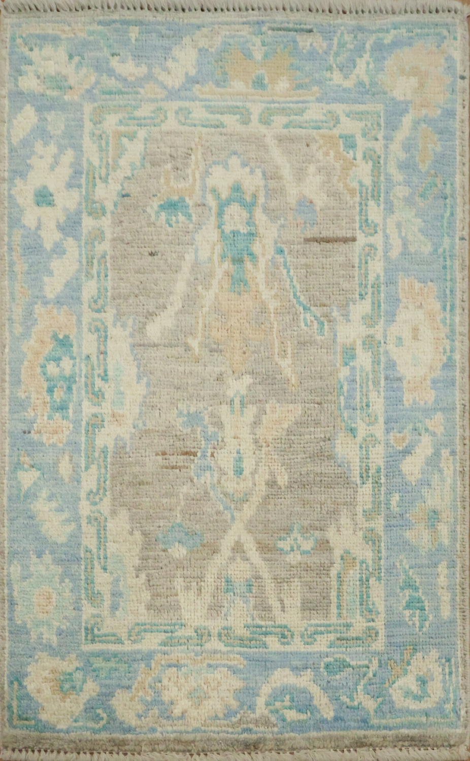 Vegetable Dye Oushak Oriental Rug 2x3