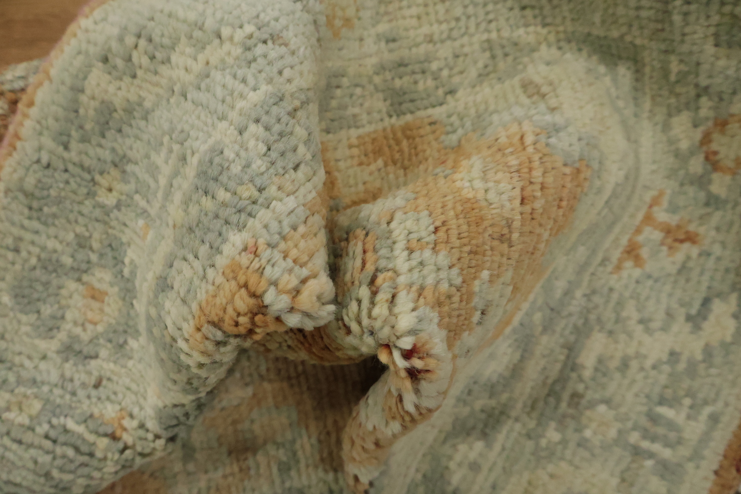 Vegetable Dye Oushak Oriental Rug 2x3