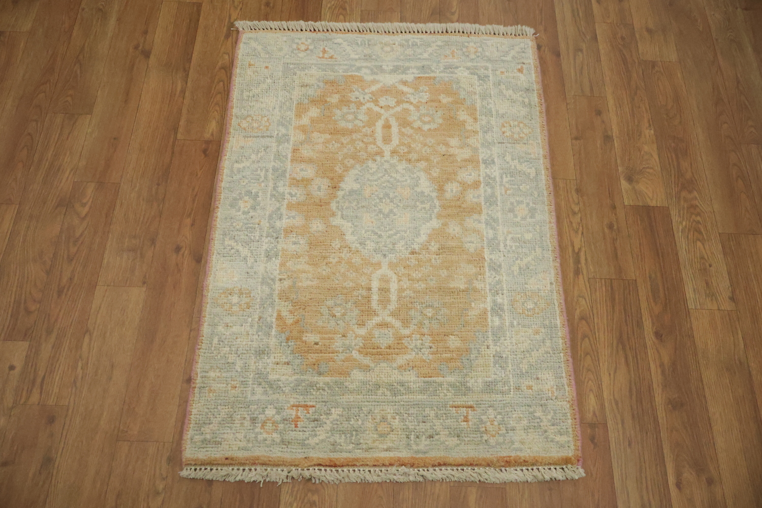 Vegetable Dye Oushak Oriental Rug 2x3