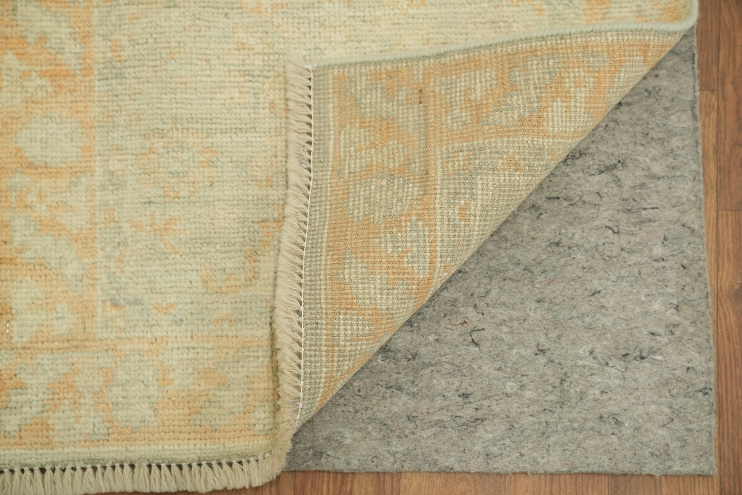Turkish Muted Oushak Vegetable Dye Accent Rug 2x3