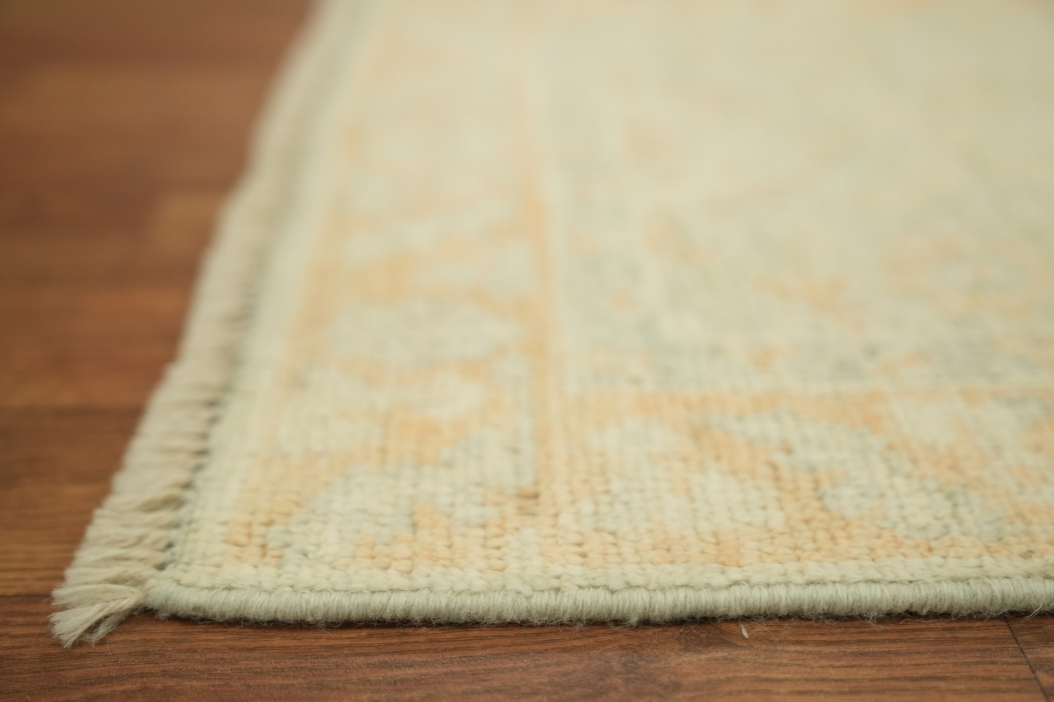 Turkish Muted Oushak Vegetable Dye Accent Rug 2x3