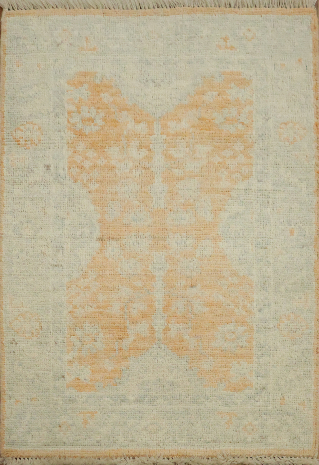 Vegetable Dye Oushak Oriental Rug 2x3