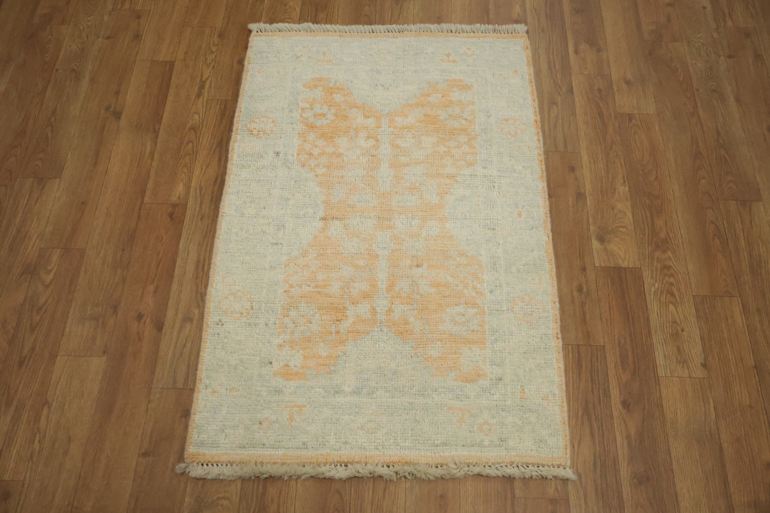 Vegetable Dye Oushak Oriental Rug 2x3