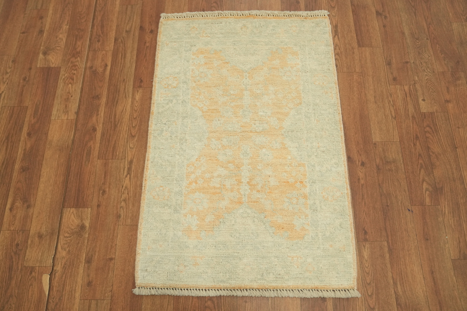 Vegetable Dye Oushak Oriental Rug 2x3