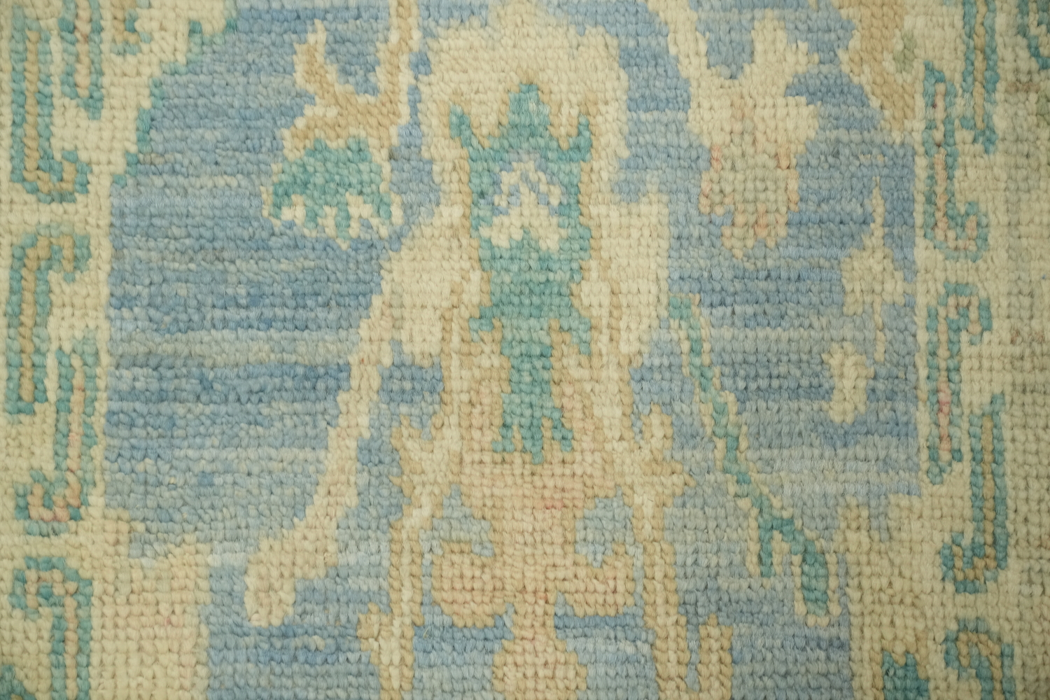 Handmade Turkish Oushak Vegetable Dye Rug 2x3