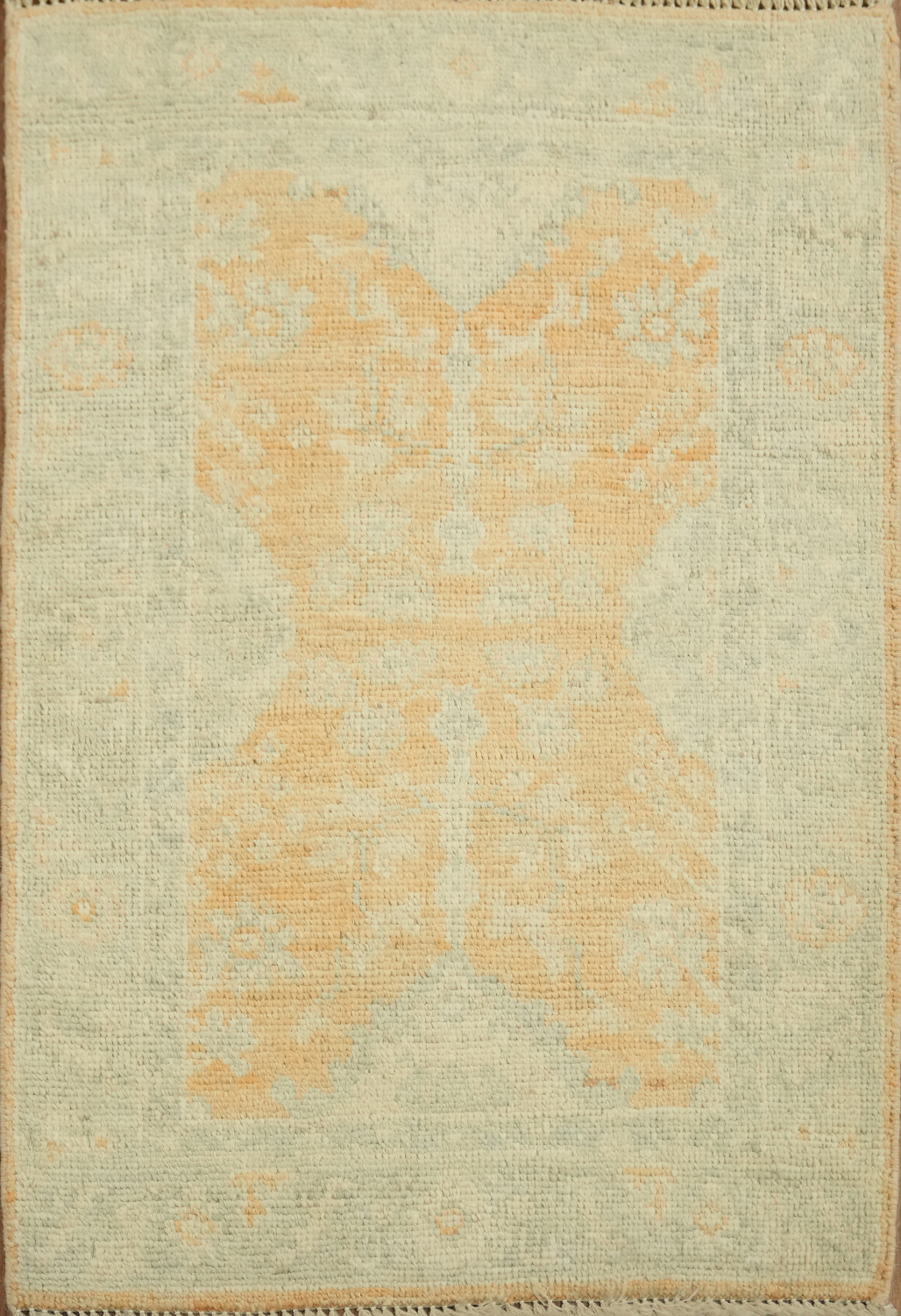 Vegetable Dye Oushak Oriental Rug 2x3