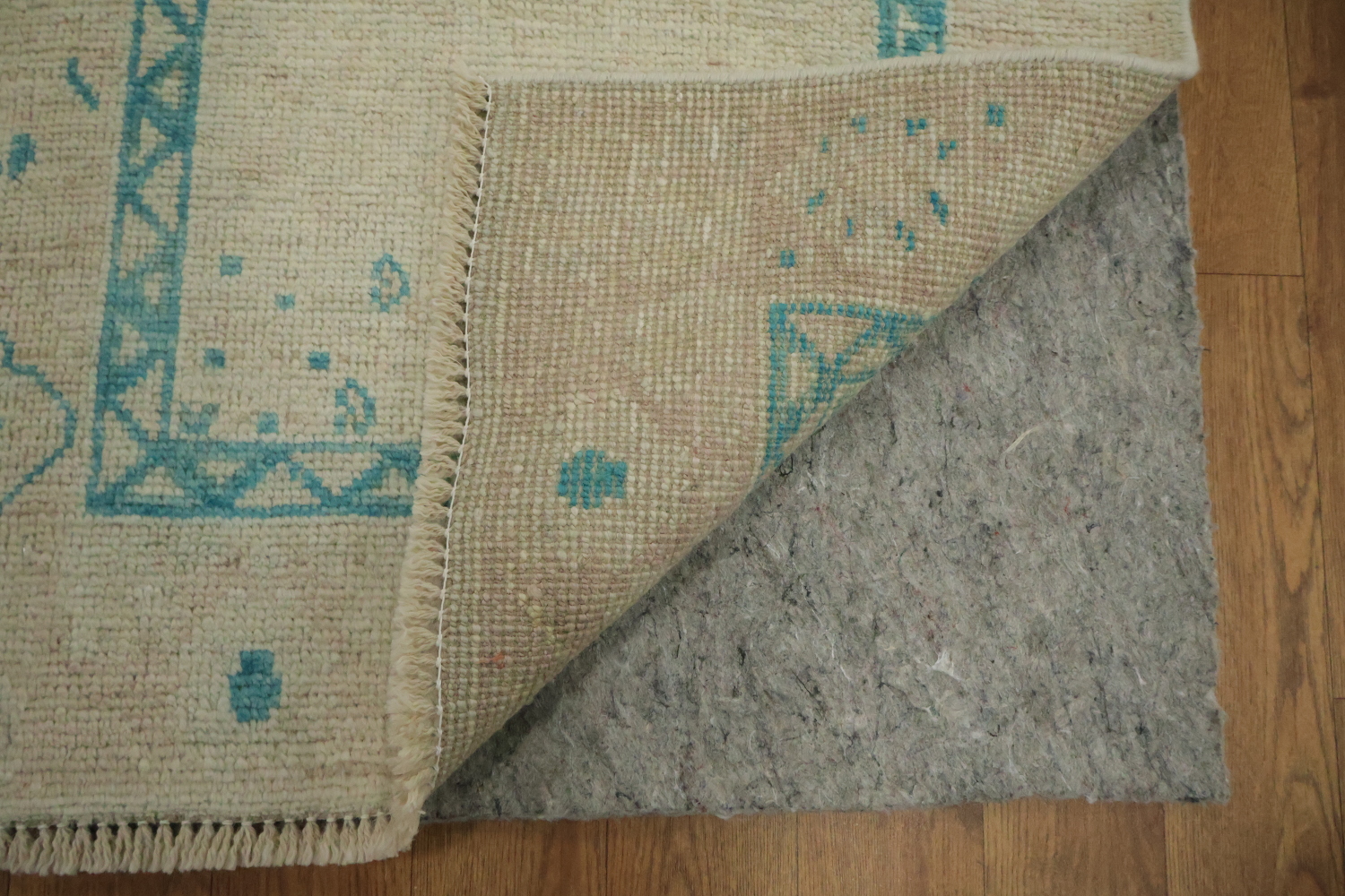 Handmade Oushak Vegetable Dye Accent Rug 2x3