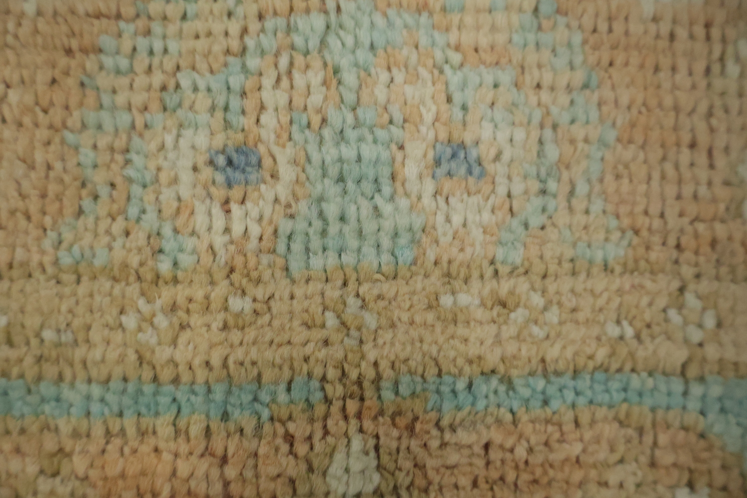 Vegetable Dye Oushak Oriental Rug 2x3