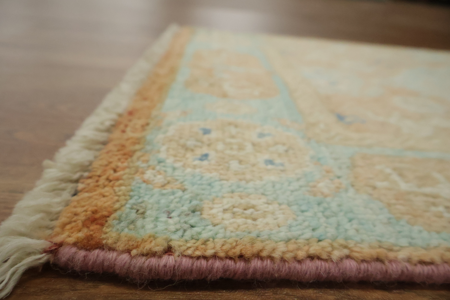 Vegetable Dye Oushak Oriental Rug 2x3