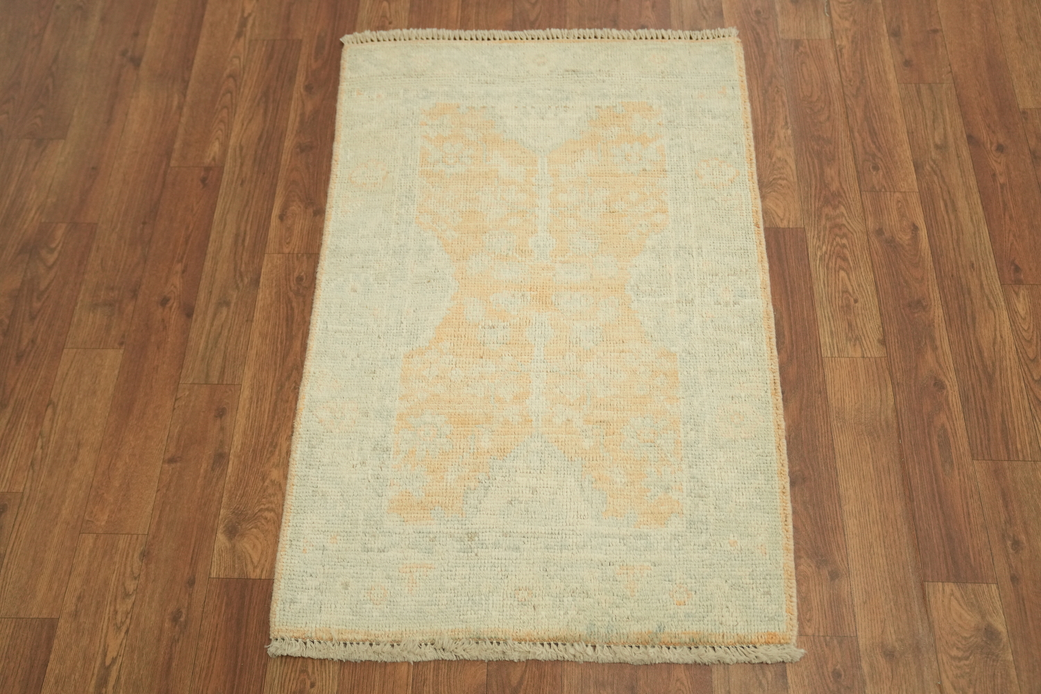 Vegetable Dye Oushak Foyer Oriental Rug 2x3