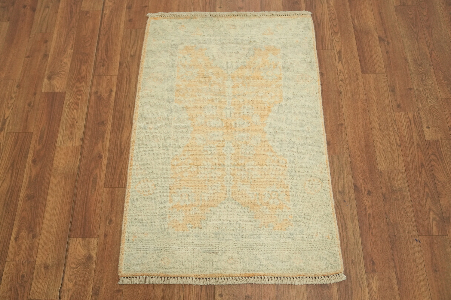 Vegetable Dye Oushak Foyer Oriental Rug 2x3