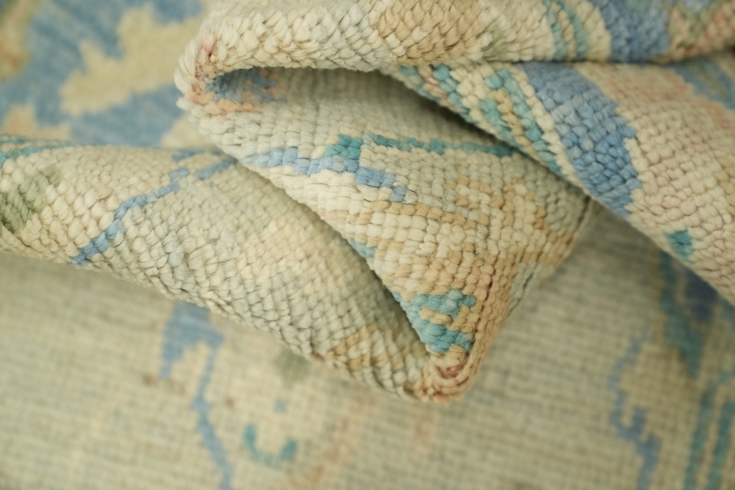 Vegetable Dye Oushak Oriental Rug 2x3