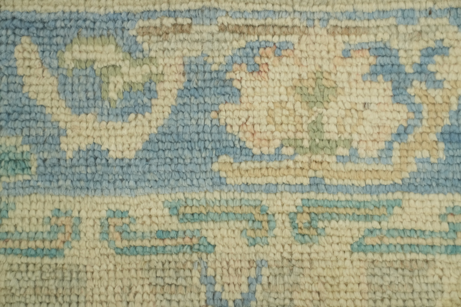 Vegetable Dye Oushak Oriental Rug 2x3