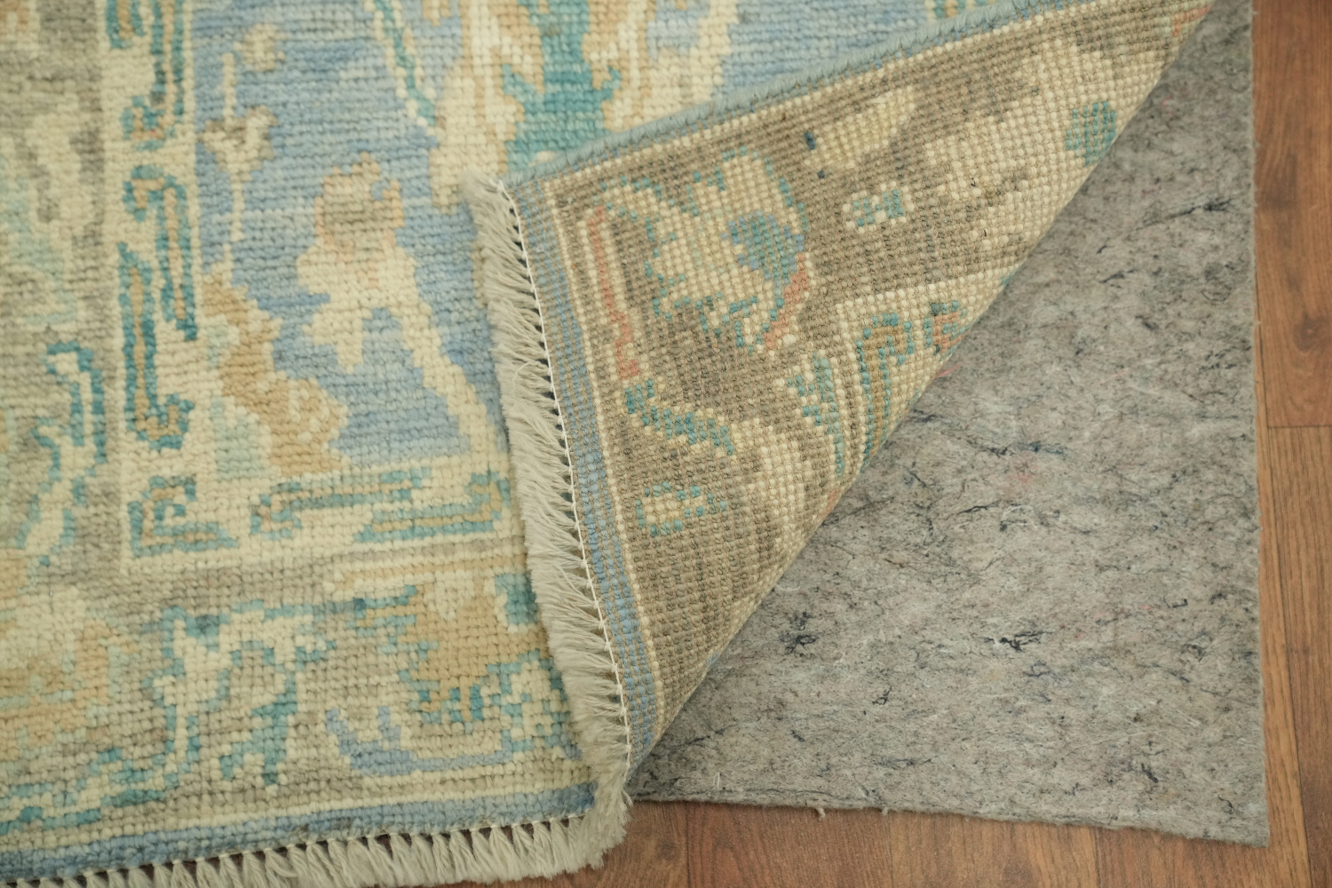 Handmade Oushak Vegetable Dye Accent Rug 2x3
