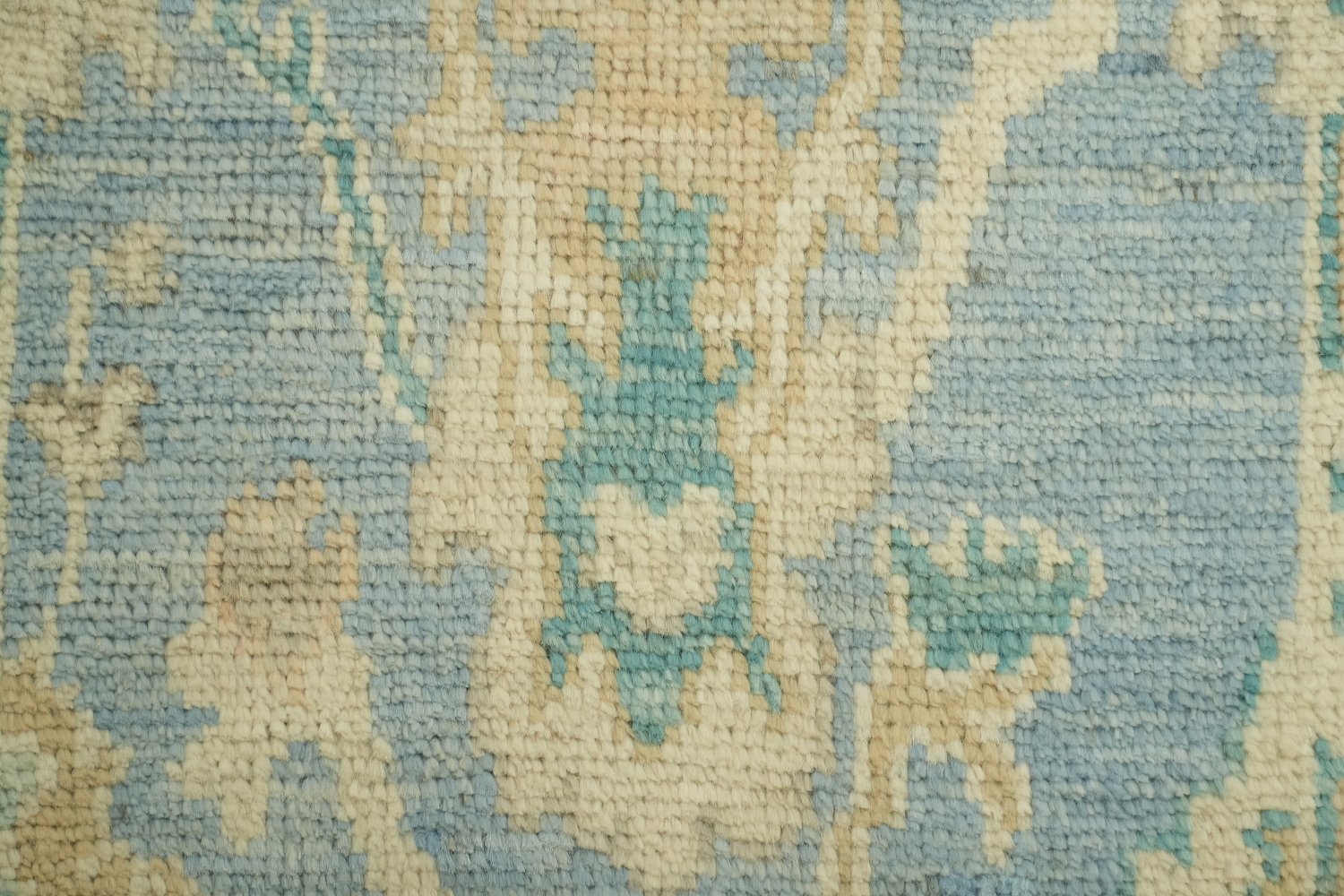 Handmade Oushak Vegetable Dye Accent Rug 2x3