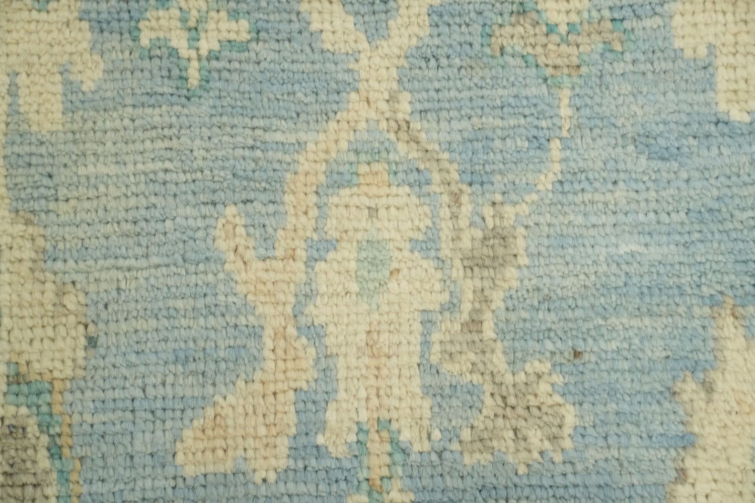 Handmade Oushak Vegetable Dye Accent Rug 2x3