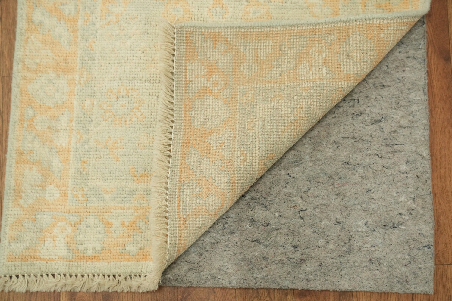 Turkish Muted Oushak Vegetable Dye Accent Rug 2x3