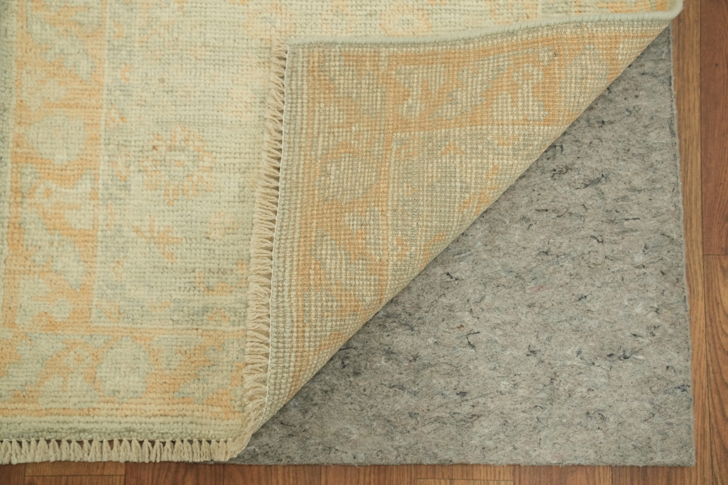 Turkish Oushak Vegetable Dye Accent Rug 2x3