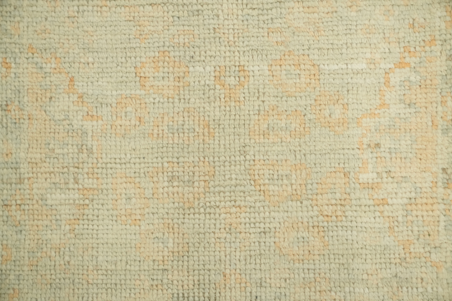 Turkish Oushak Vegetable Dye Accent Rug 2x3