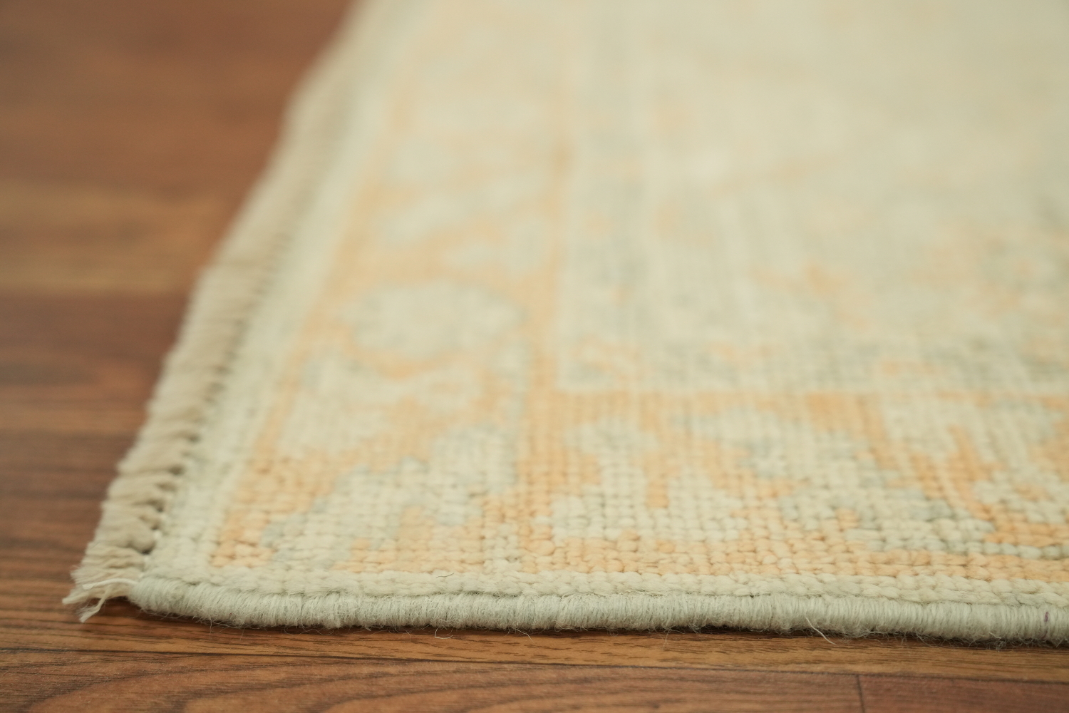 Turkish Oushak Vegetable Dye Accent Rug 2x3