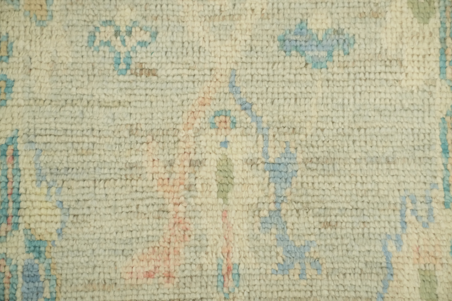 Handmade Oushak Vegetable Dye Rug 2x3