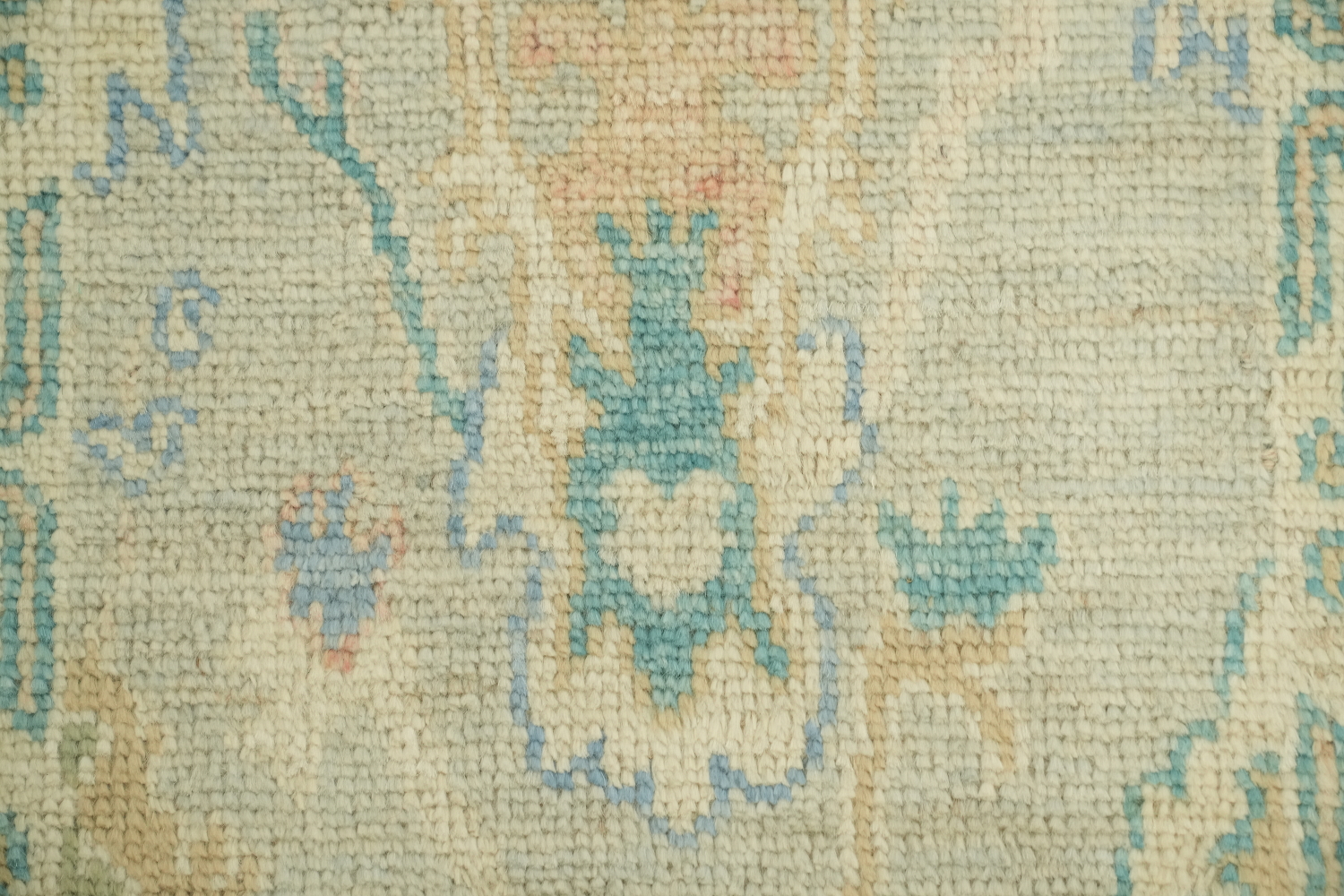 Handmade Oushak Vegetable Dye Rug 2x3