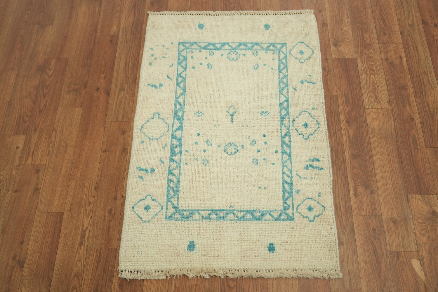 Handmade Oushak Vegetable Dye Rug 2x3