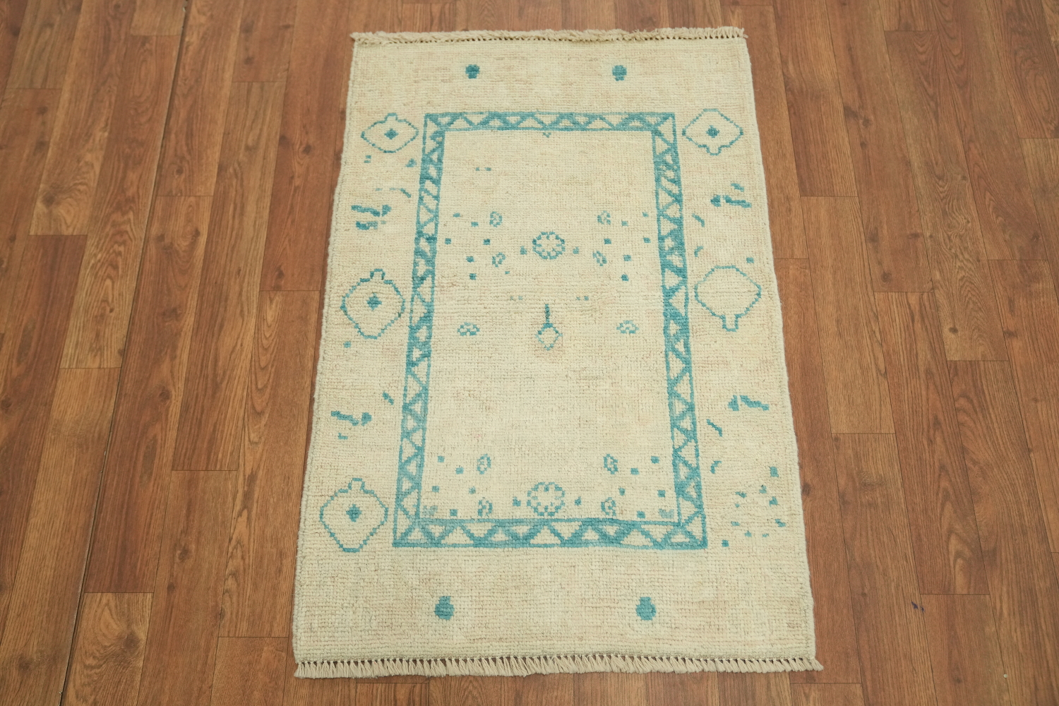 Handmade Oushak Vegetable Dye Rug 2x3