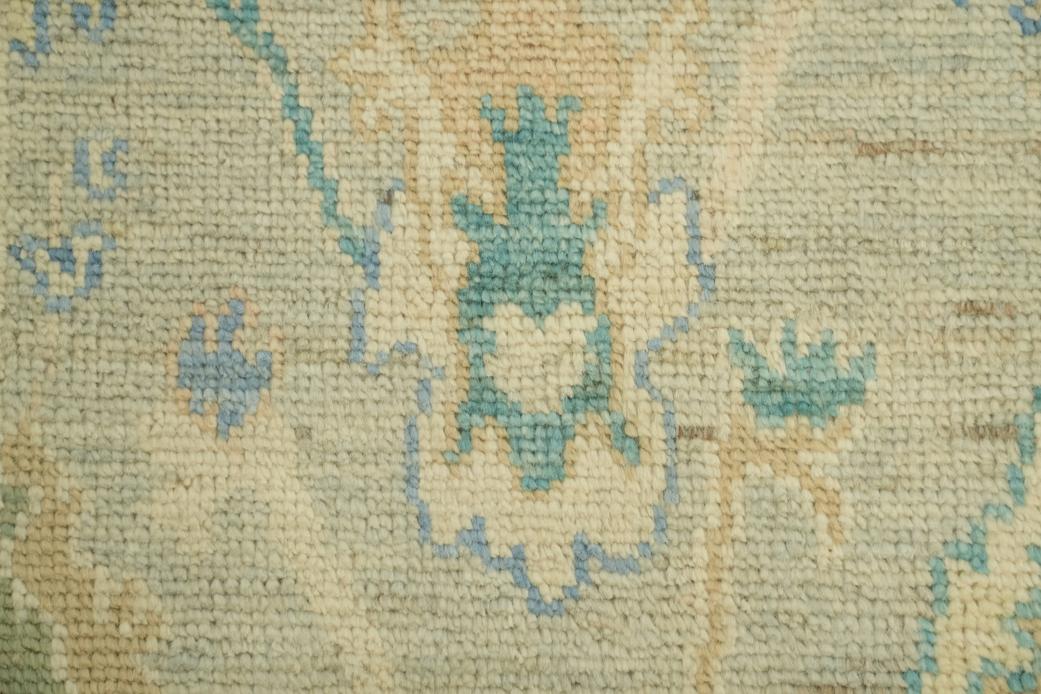 Vegetable Dye Oushak Oriental Rug 2x3