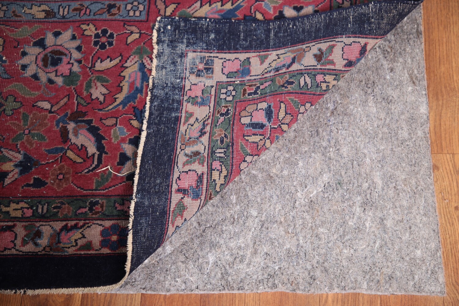 Pre-1900 Antique Vegetable Dye Tabriz Persian Rug 10x15
