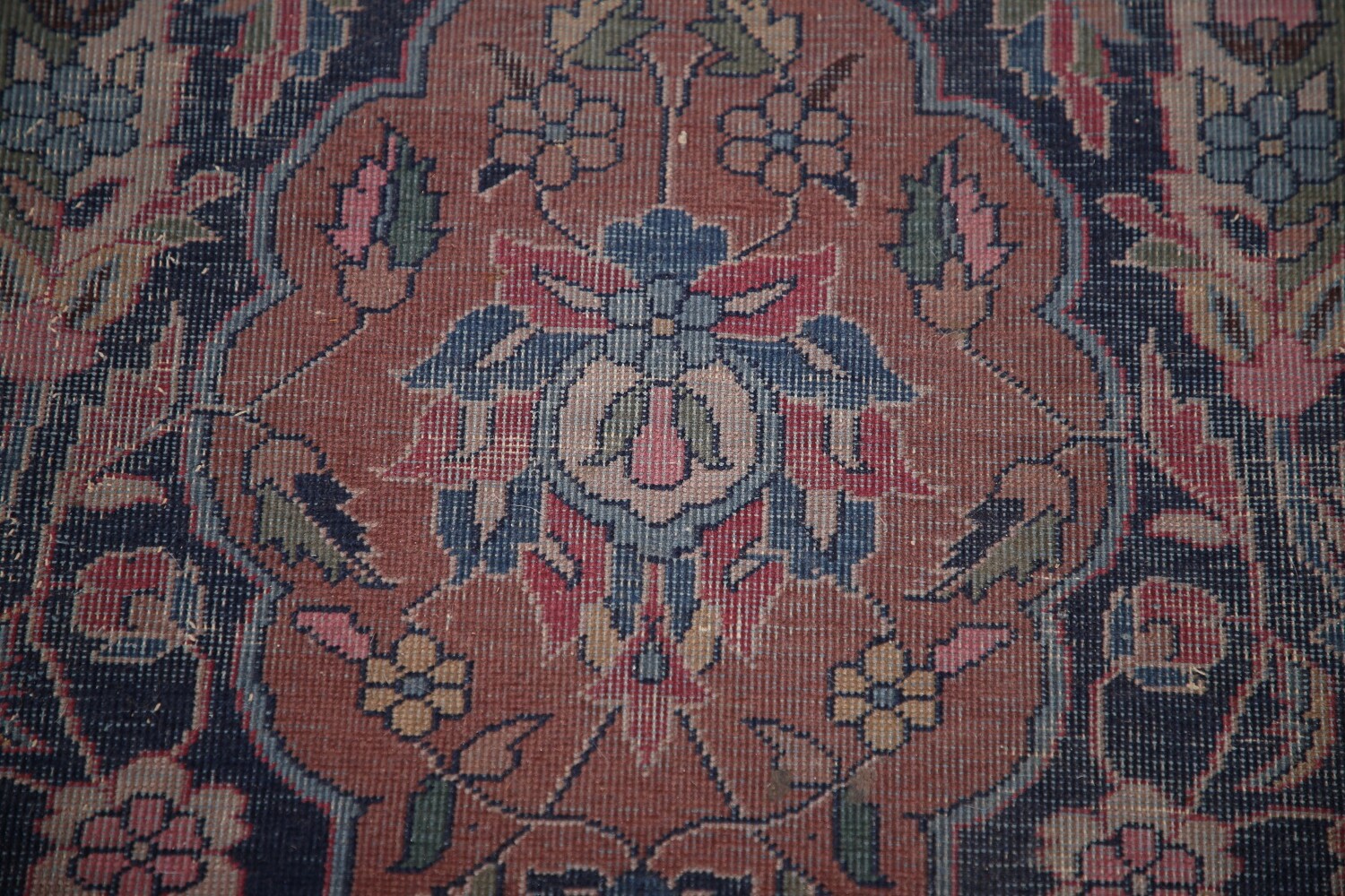 Pre-1900 Antique Vegetable Dye Tabriz Persian Rug 10x15