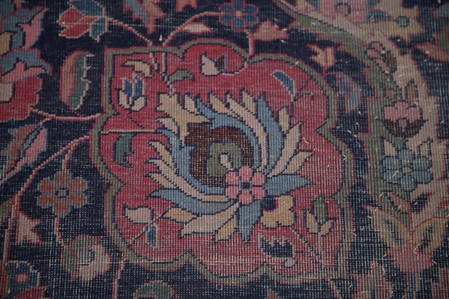 Pre-1900 Antique Vegetable Dye Tabriz Persian Rug 10x15