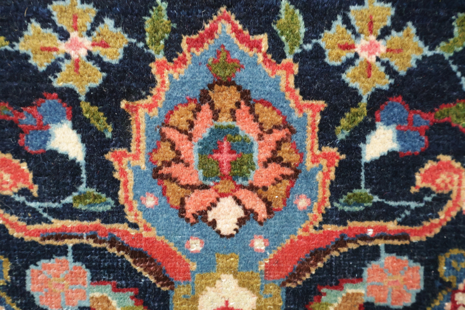 Antique Tabriz Vegetable Dye Persian Area Rug 9x12