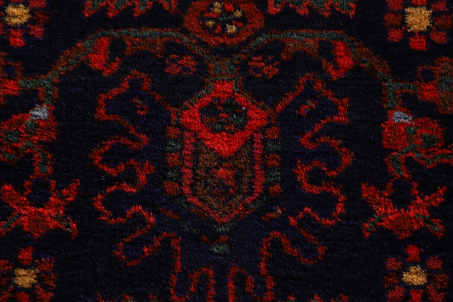 Antique Vegetable Dye Bakhtiari Persian Runner Rug 3x16